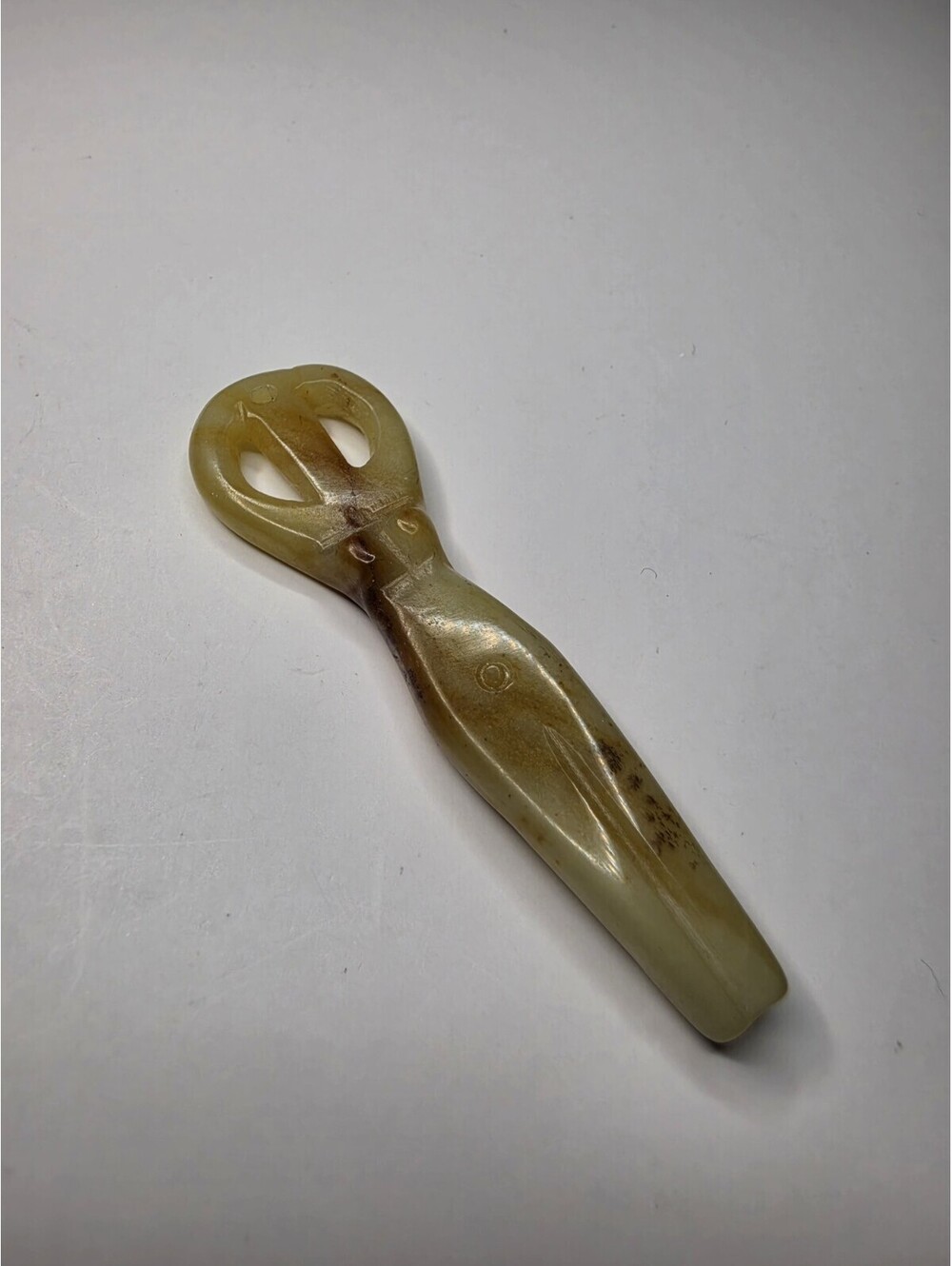 Fertility Goddess Calcite Marble Pendant